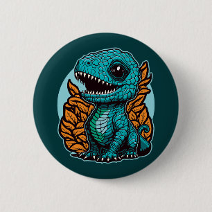 Macaron Rond 5 Cm Dinosaure Bébé mignon