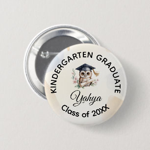 Macaron Rond 5 Cm Diplôme d'aire de jeu Maternelle au jardin d'enfan