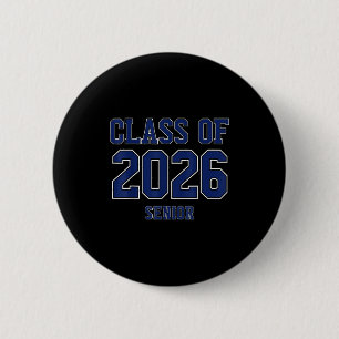 Macaron Rond 5 Cm Diplômé de la promotion 2026 lycée université