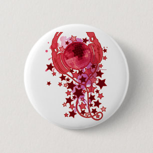 Macaron Rond 5 Cm Disco_Ball