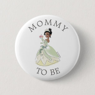 Macaron Rond 5 Cm Disney Princesse Tiana Baby shower Maman
