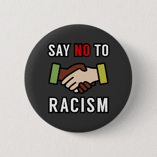 Macaron Rond 5 Cm Dites Non Au Racisme