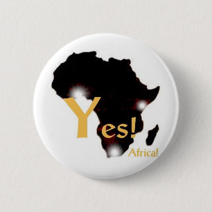 Macaron Rond 5 Cm Dites oui ! en Afrique !