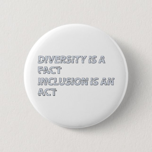 Macaron Rond 5 Cm diversity is a fact inclusion is an act (Devant)