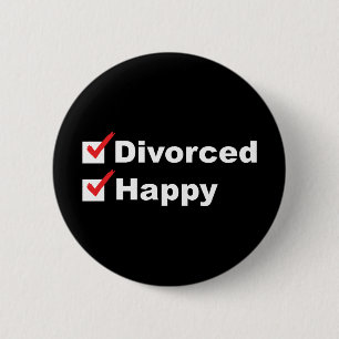 Macaron Rond 5 Cm Divorcé Et Heureux