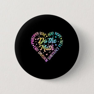 Macaron Rond 5 Cm Do The Math Multiply Love Add Hope Math Teacher Ti