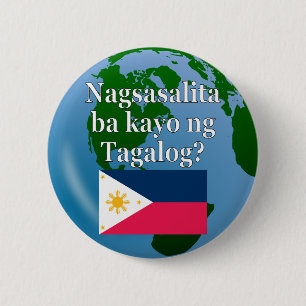 Macaron Rond 5 Cm Do you speak Tagalog? in Tagalog. Flag & globe