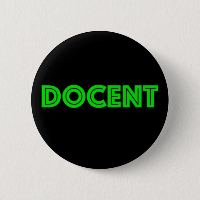 Macaron Rond 5 Cm Docents de bouton (Devant)
