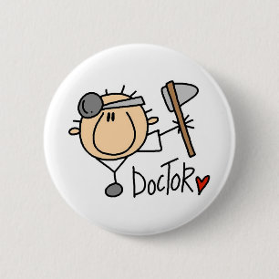 Macaron Rond 5 Cm Docteur