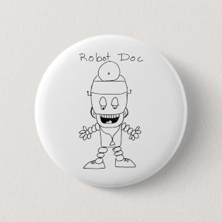 Macaron Rond 5 Cm Docteur de robot