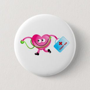 Macaron Rond 5 Cm Docteur Love