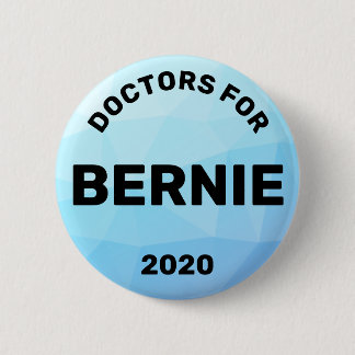 Macaron Rond 5 Cm Doctors Bernie Sanders 2020