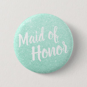 Macaron Rond 5 Cm Domestique de parties scintillantes d'honneur