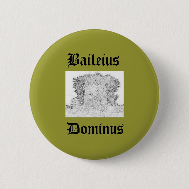 Macaron Rond 5 Cm dominus de baileius (Devant)
