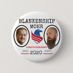 Macaron Rond 5 Cm Don BlankCitizenship pour le Président 2020