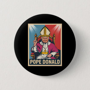 Macaron Rond 5 Cm Donald Pape Trump Pape Donald Trump Politique