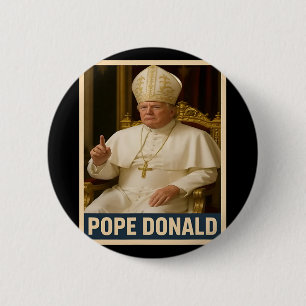 Macaron Rond 5 Cm Donald Pape Trump Pape Donald Trump Politique