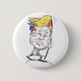 Macaron Rond 5 Cm Donald Trump