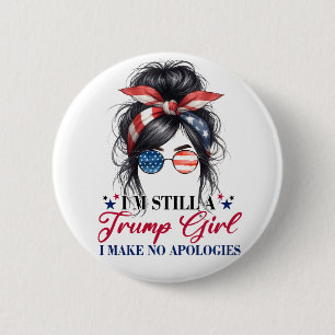 Macaron Rond 5 Cm Donald Trump