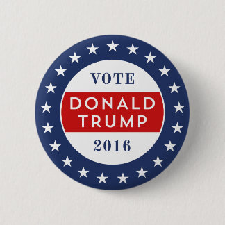 Macaron Rond 5 Cm Donald Trump 2016