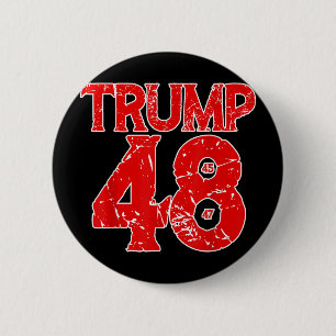 Macaron Rond 5 Cm Donald Trump 2028 Trump 45e 47e 48e Président T