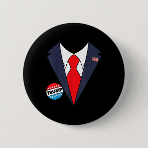Macaron Rond 5 Cm Donald Trump Costume d'Halloween Enfants amusants