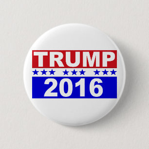 Macaron Rond 5 Cm Donald Trump pour le président 2016