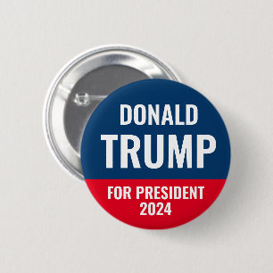 Macaron Rond 5 Cm Donald Trump Président 2028