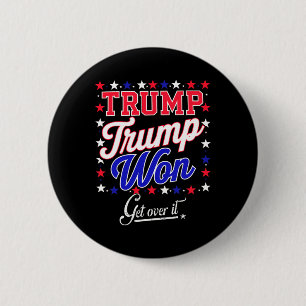 Macaron Rond 5 Cm Donald Trump remporte le pari 2024 Trump remporte 