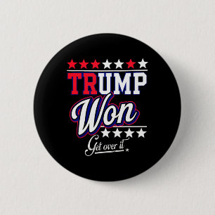 Macaron Rond 5 Cm Donald Trump remporte le pari 2024 Trump remporte 