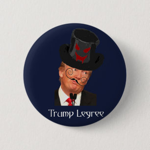 Macaron Rond 5 Cm Donald Trump Simon Legree