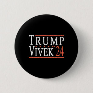Macaron Rond 5 Cm Donald Trump Vivek Ramaswamy 2024 Président Républ