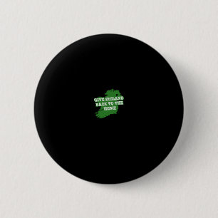 Macaron Rond 5 Cm Donnez l'Irlande Ck aux républicains irlandais