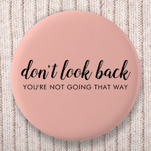 Macaron Rond 5 Cm Don't Look Back Uplifting Peachy Pink