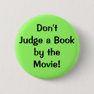 Macaron Rond 5 Cm Don'tJudge un theMovie de Bookby !