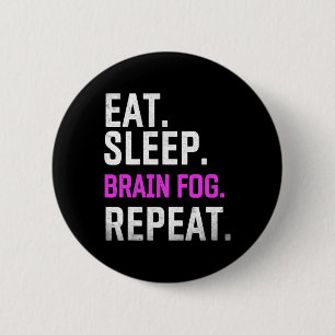 Macaron Rond 5 Cm Dormir Cerveau brouillard Répéter Fibromyalgie Sen