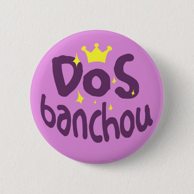 Macaron Rond 5 Cm DOS Banchou (Devant)