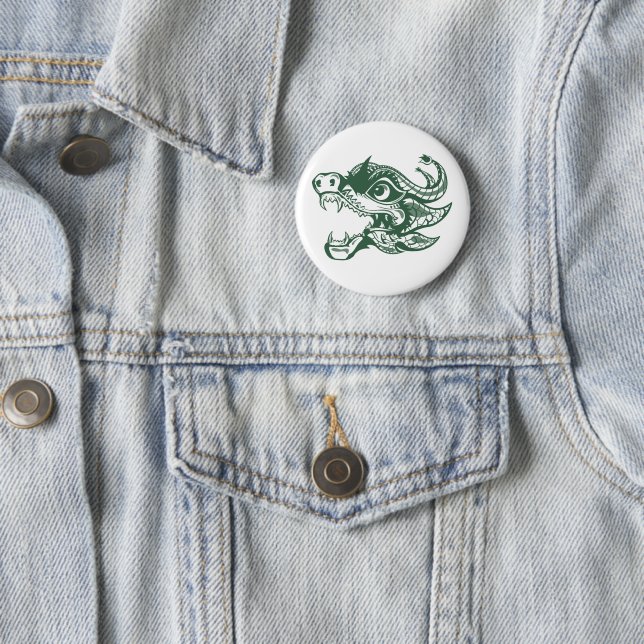 Macaron Rond 5 Cm dragon (En situation)