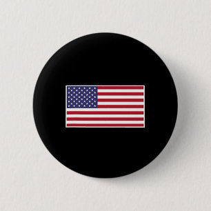 Macaron Rond 5 Cm Drapeau américain Cool Patriotique États-Unis Drap