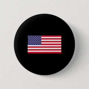 Macaron Rond 5 Cm Drapeau Américain Femmes Filles Enfants Hommes 