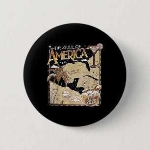 Macaron Rond 5 Cm Drapeau Américain G 2025 Du Golfe Des Etats-Unis E