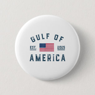 Macaron Rond 5 Cm Drapeau Américain Golfe Des Etats-Unis Est 2025
