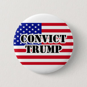 Macaron Rond 5 Cm Drapeau américain TRUMP
