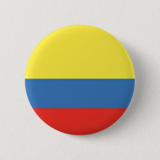 Macaron Rond 5 Cm Drapeau Colombie