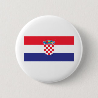 Macaron Rond 5 Cm Drapeau Croatie