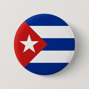 Macaron Rond 5 Cm Drapeau Cuba