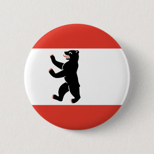 Macaron Rond 5 Cm Drapeau de Berlin Bouton