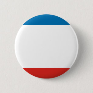 Macaron Rond 5 Cm Drapeau de Crimée
