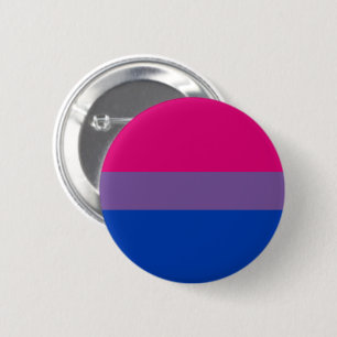 Macaron Rond 5 Cm Drapeau de fierté bisexuel