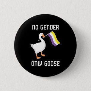 Macaron Rond 5 Cm Drapeau de fierté Nonbinary Goose sans genre Fiert